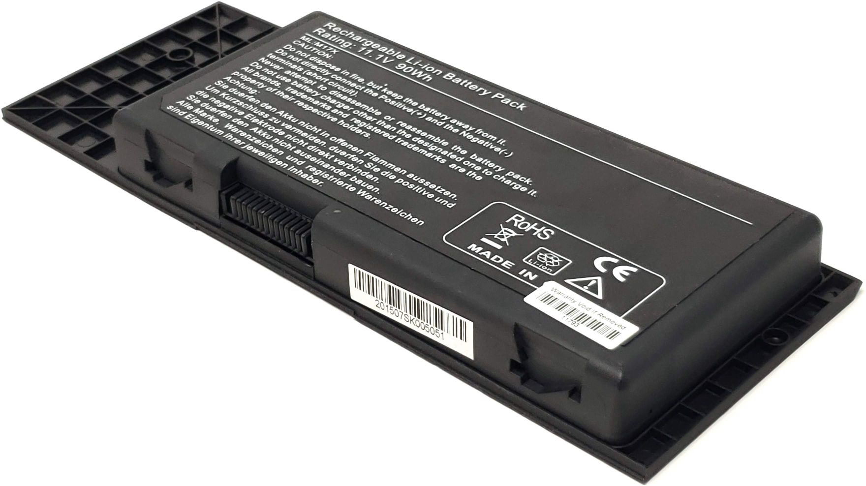 BTYV0Y1 - 9-Cell 11.1V Li-ion Battery for Alienware M17x R3 R4