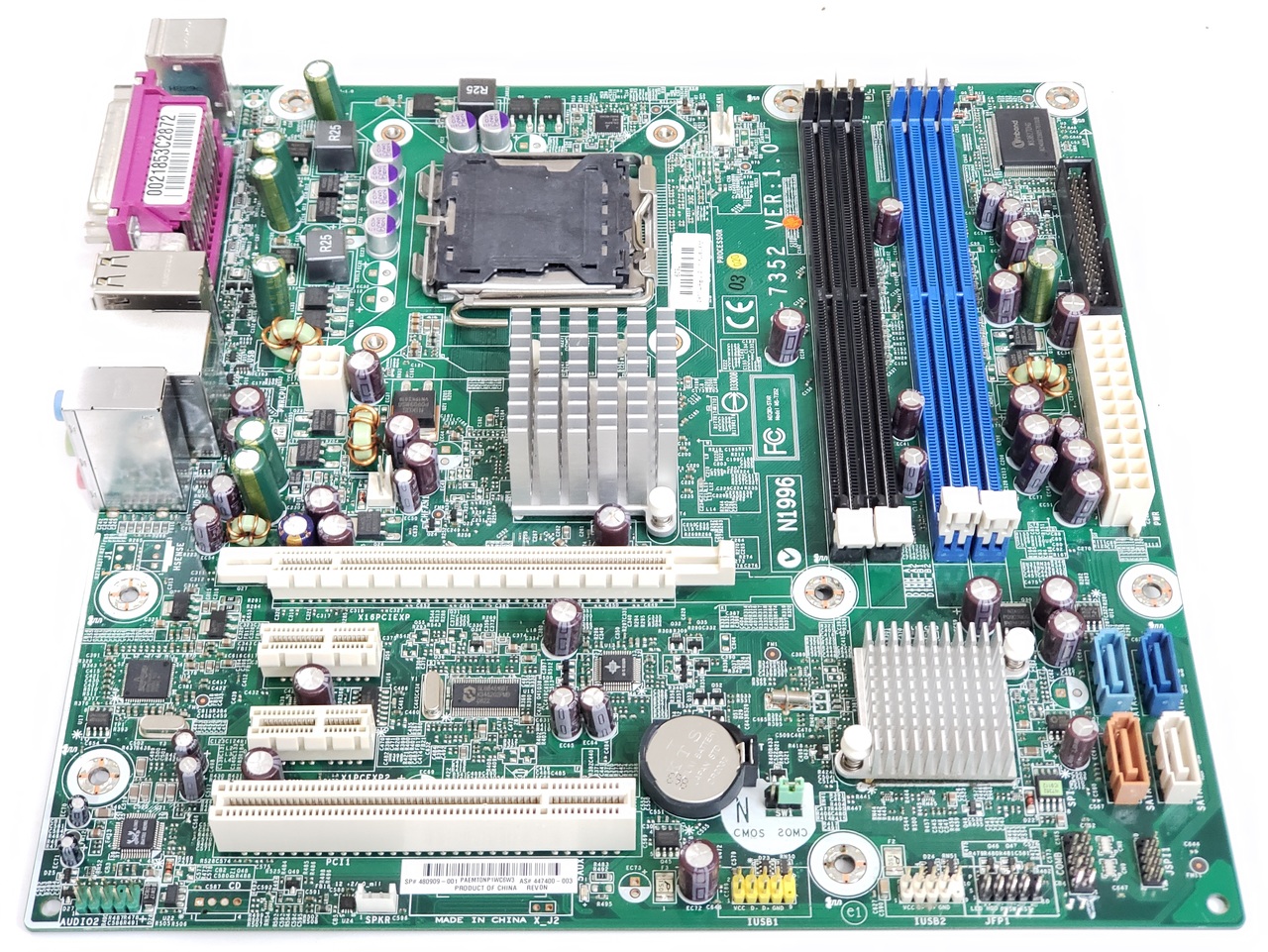 Hewlett-Packard (HP) 480909-001 - 447400-003 dx7400 Q33 ICHP Bearlake  Q33ICH9 Motherboard System Board