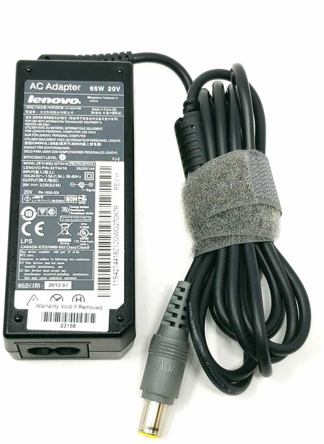 IBM / 40Y7711 - 65W 20V 3.25A 5.5mm Tip AC Adapter for Thinkpad IBM / 40Y7711 - 65W 20V 3.25A 5.5mm Tip AC Adapter for Thinkpad