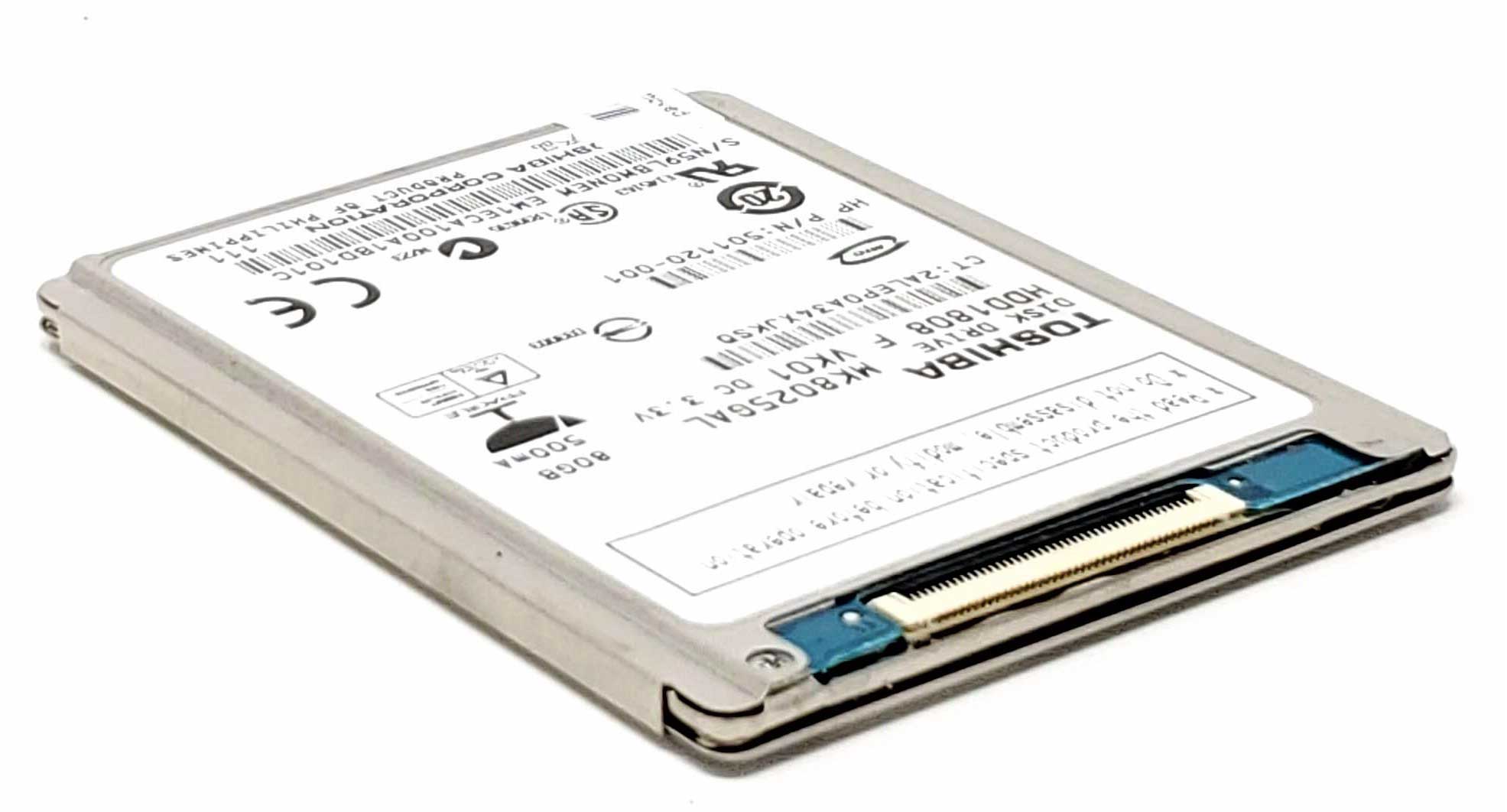 Toshiba MK8025GAL - 80GB 4.2K IDE ZIF CE 1.8