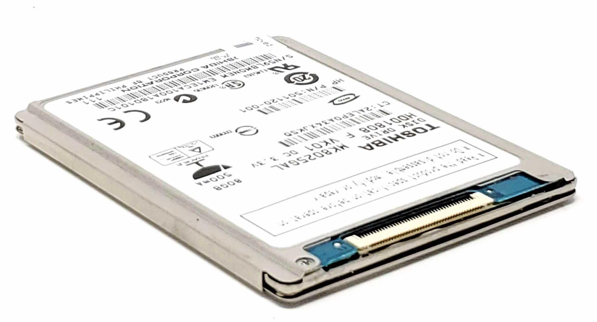 Toshiba MK8025GAL - 80GB 4.2K IDE ZIF CE 1.8" Hard Drive