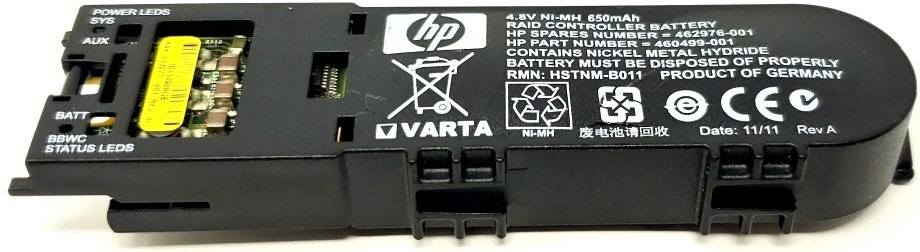 HP 460499-001 - 4.8V Ni-MH 650mAh Raid Controller Battery for P410 P411 P212