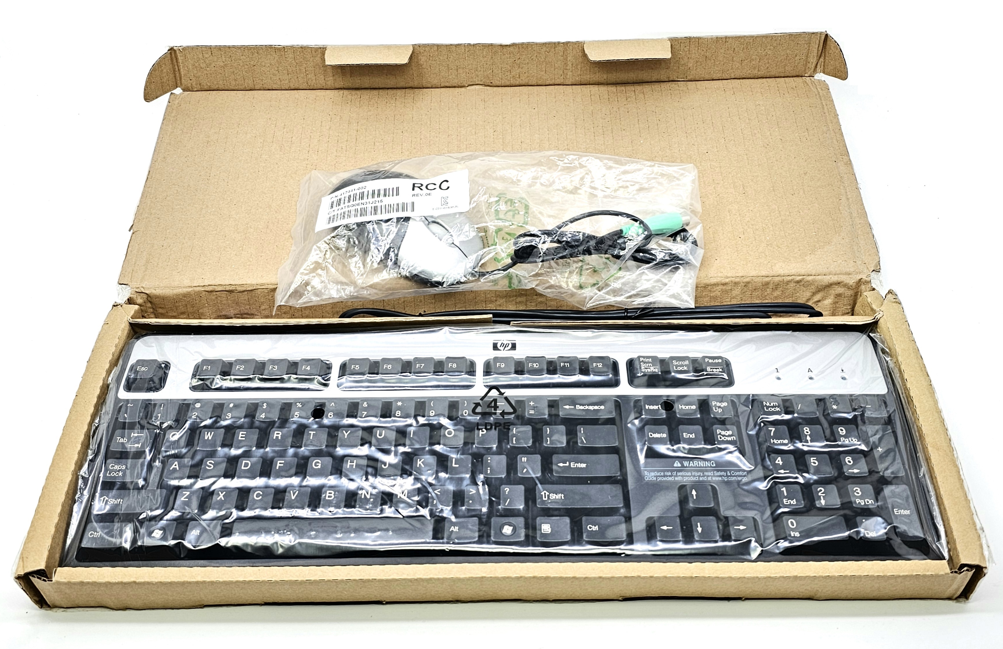 Hewlett-Packard (HP) KF886AT - HP Pro PS/2 Keyboard and Mouse Kit