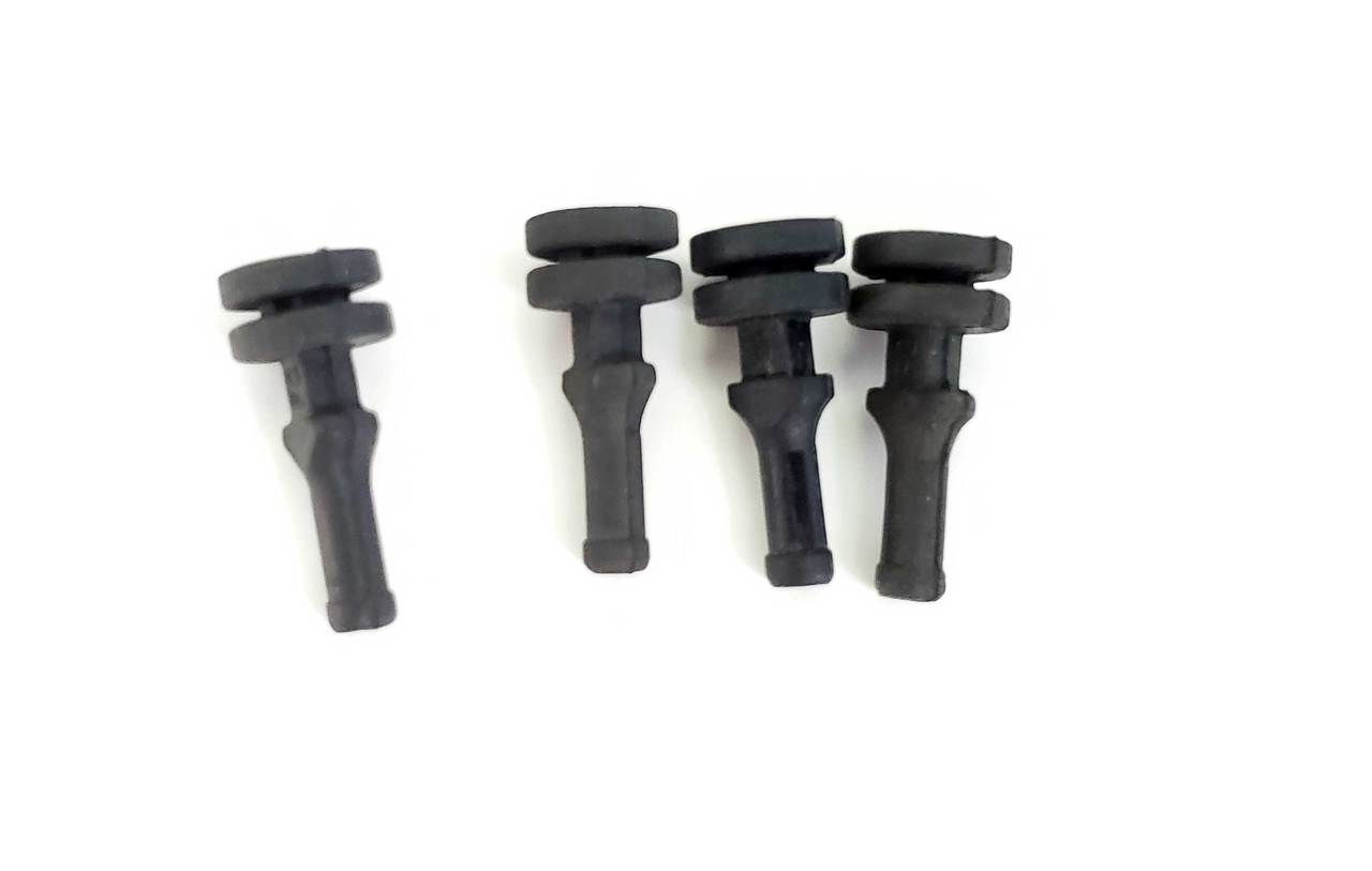 0N399 - 4x Rubber Grommets Anti-Vibration Mount Screw for PC