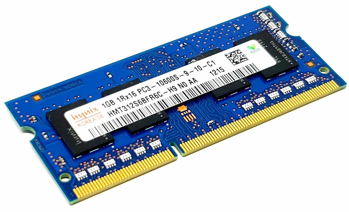 Unifosa GU672203EP0200 - 1GB 1333Mhz PC3-10600S DDR3-1333 204-Pin SODIMM  Laptop Memory Ram - CPU Medics