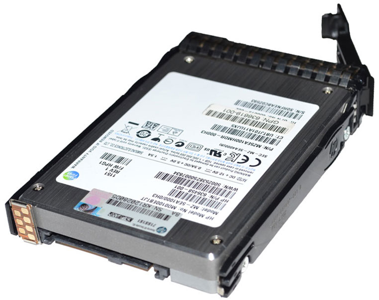 Hewlett-Packard (HP) 653109-B21 - 800GB 6G MLC Enterprise SAS 2.5" SFF Solid State Drive (SSD) Hard Disk Drive (HDD)
