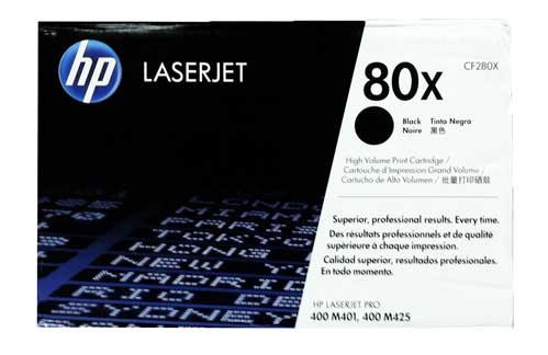 HP CF280X - Black 6900 Yield # 80X Toner Cartridge