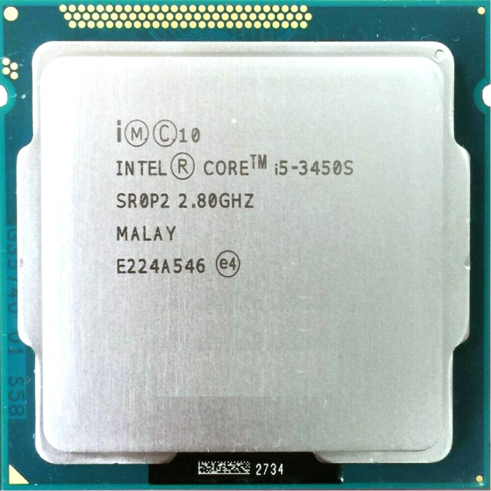 Intel i5-3450S - 3.50Ghz 5GT/s LGA1155 6MB Intel Core i5-3450S Quad ...