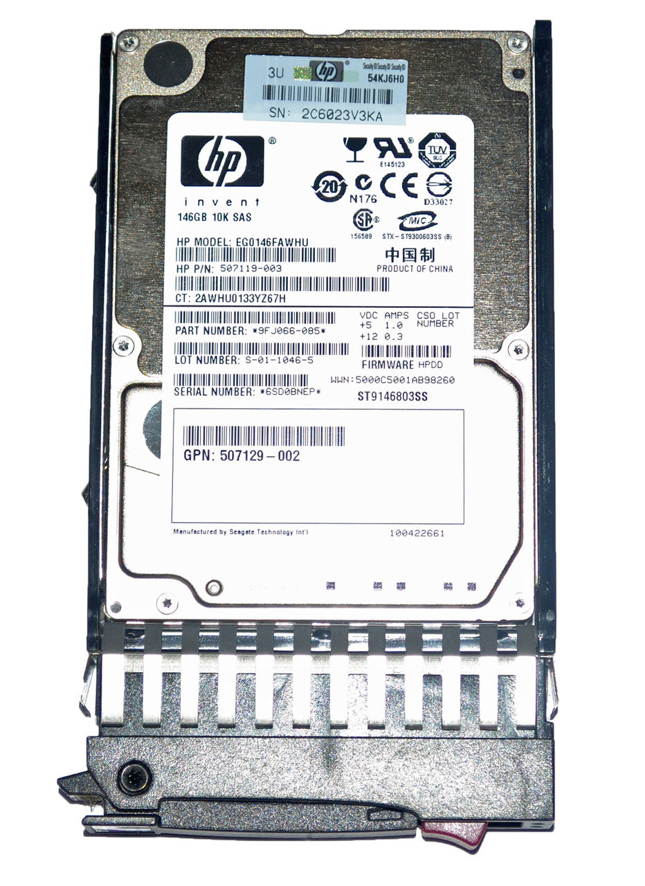 Hewlett-Packard (HP) CA06731-B20100CP - 146GB 10K RPM Hot-Plug SAS SFF 2.5" Hard Disk Drive (HDD)