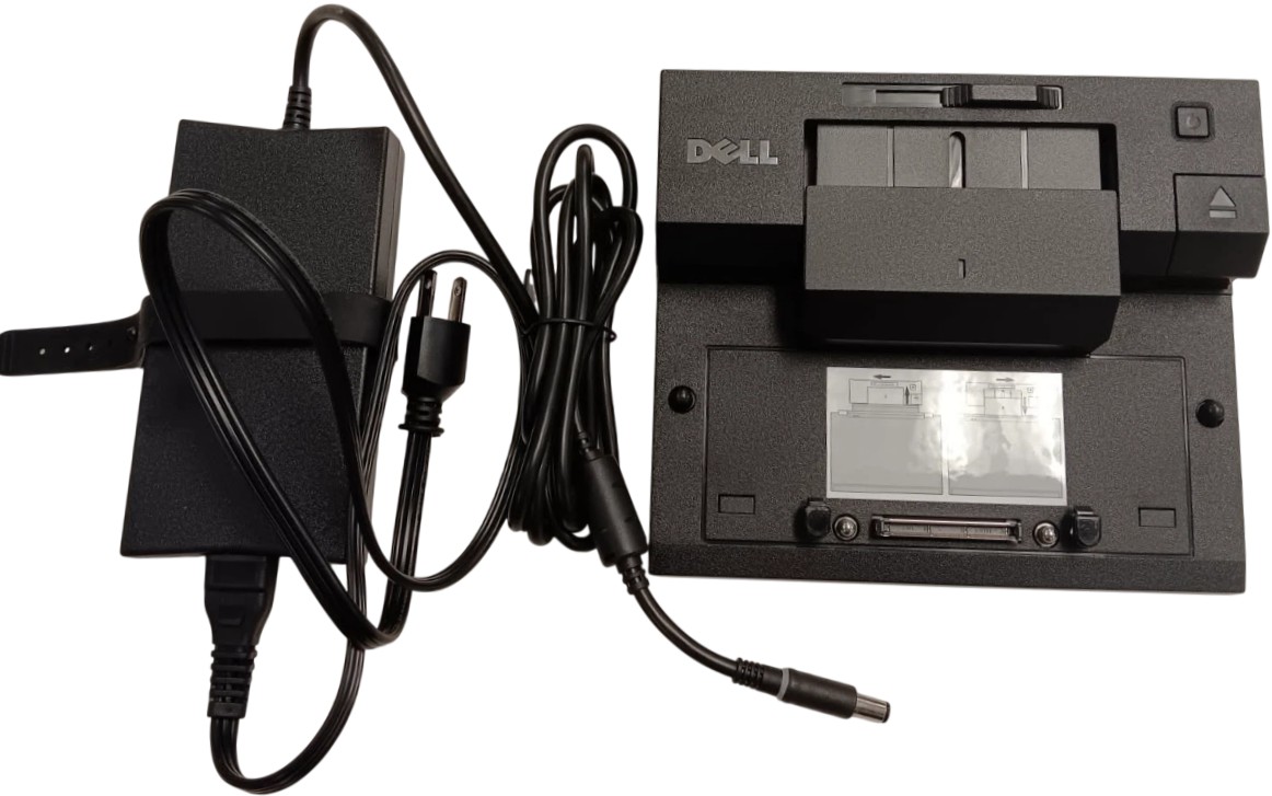 T308D - E-Port Replicator Docking Station Dock Kit for Latitude E Series and Precision M Series With 130W AC Adapter