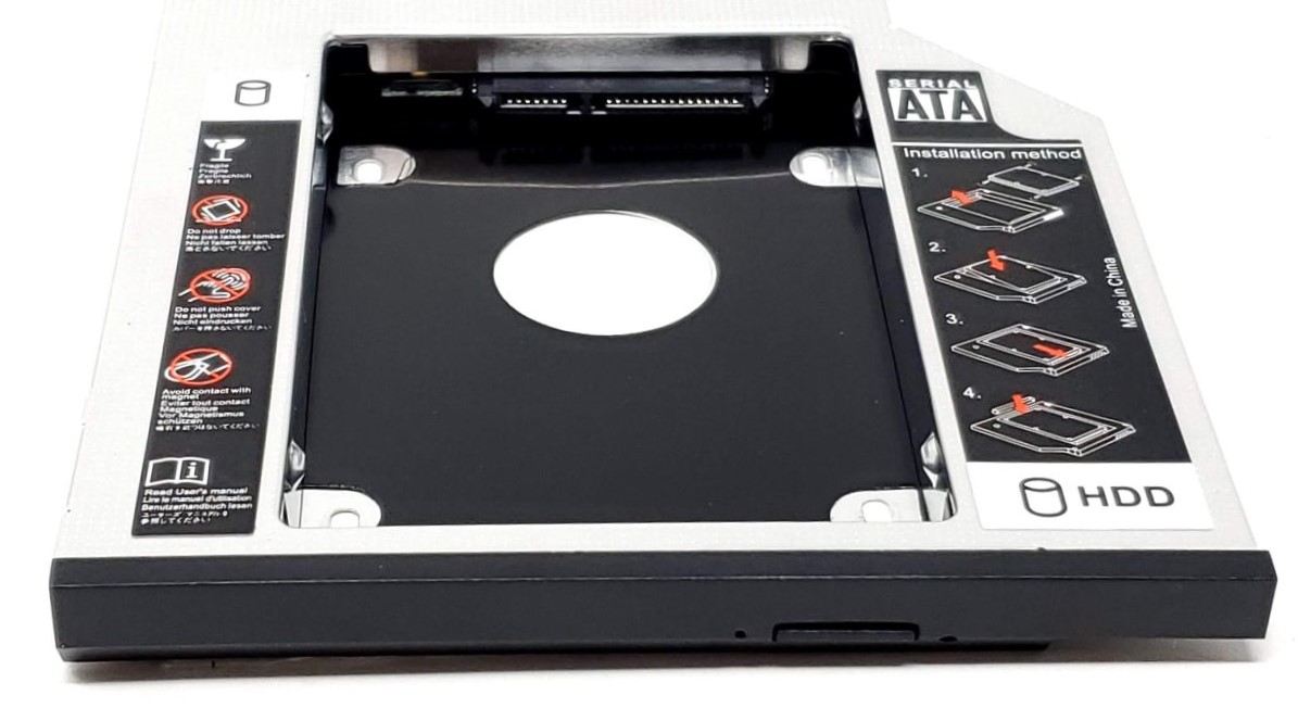 04W3584 - Secondary SATA 12.7mm Hard Drive Bay Adapter III for IBM Lenovo