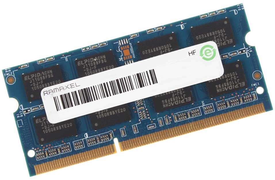 Laptops - 204-Pin SODIMM: HP 575480-001 - 4GB 1333Mhz PC3-10600S DDR3-1333 204-Pin SODIMM Laptop Memory Ram