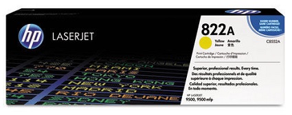 HP C8552A - Yellow 25000 Yield # 822A Toner Cartridge