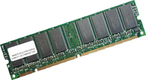 Desktop - 184-Pin DIMM: 20GHK - 256MB PC-133 133MHz 32X64 168-Pin DIMM Memory