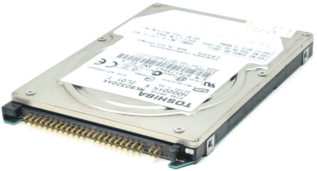 Toshiba MK8026GAX - 80GB 5.4K RPM IDE PATA EIDE ATA 2.5