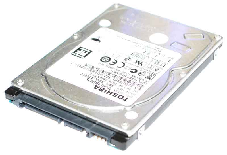 Toshiba HDD2E64 - 160GB 7.2K RPM SATA 9.5mm 2.5" Hard Drive