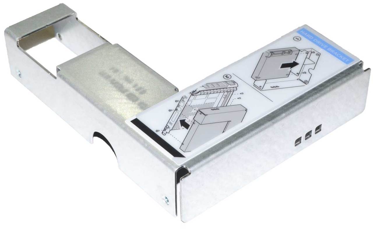 9W8C4 - 2.5" To 3.5" F238F Caddy Tray Adapter for PowerEdge R410, R720, T620