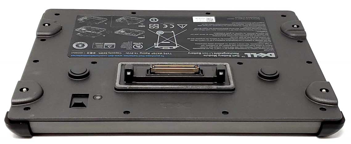 Dell U128K - Rugged Battery Slice for Dell E6400 6420 XFR - back