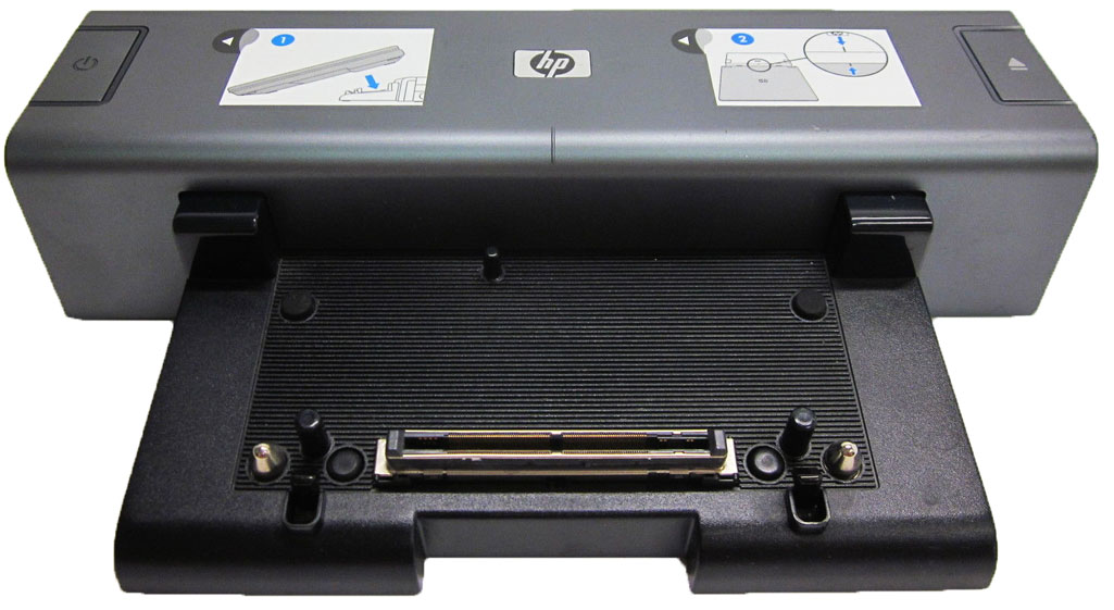 Docking Stations / Port Replicators: Hewlett-Packard (HP) EQ994AV - Docking Station / Port Replicator with Dual Link DVI/VGA for HP Computers