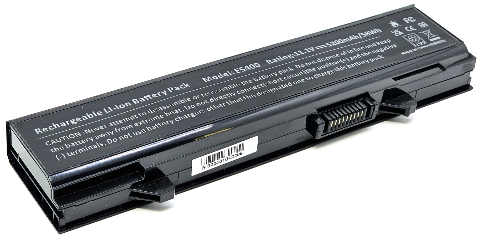 U725H - 6-Cell Battery for  Latitude E5400 E5410 E5500 E5510