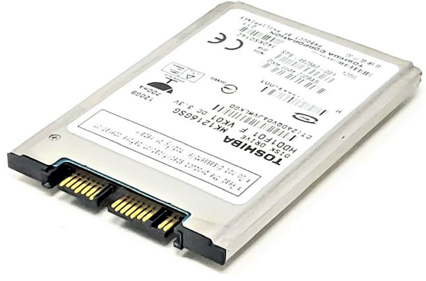 Hewlett-Packard (HP) 510924-001 - 120GB 5.4K RPM MicroSATA 1.8" Hard Drive HDD