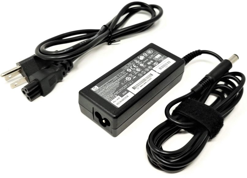 HP 613152-001 - 65W 18.5V 3.5A 5mm tip Smart AC Power Adapter HP 613152-001 - 65W 18.5V 3.5A 5mm tip Smart AC Power Adapter