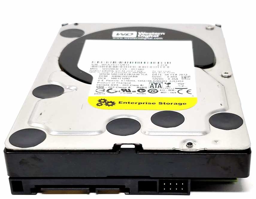 Disque Dur 2To SATA II 3.5 Western Digital RE4 WD2003FYYS 7200RPM