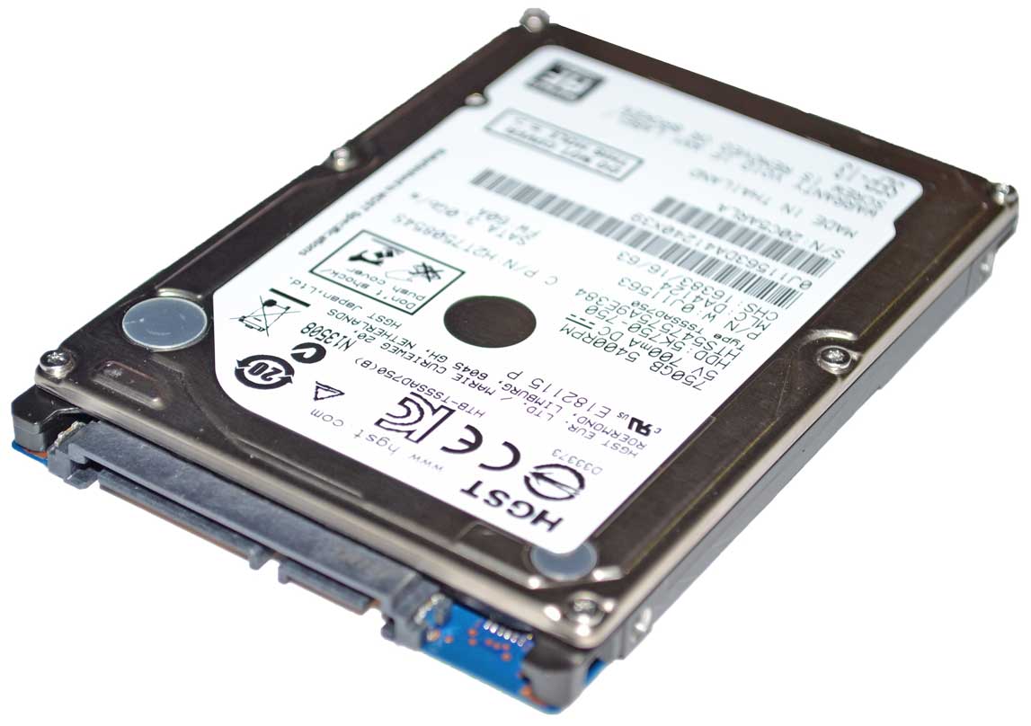 Hitachi HTS541610J9SA00 - 100GB 5.4K SATA 2.5" Hard Disk Drive (HDD)