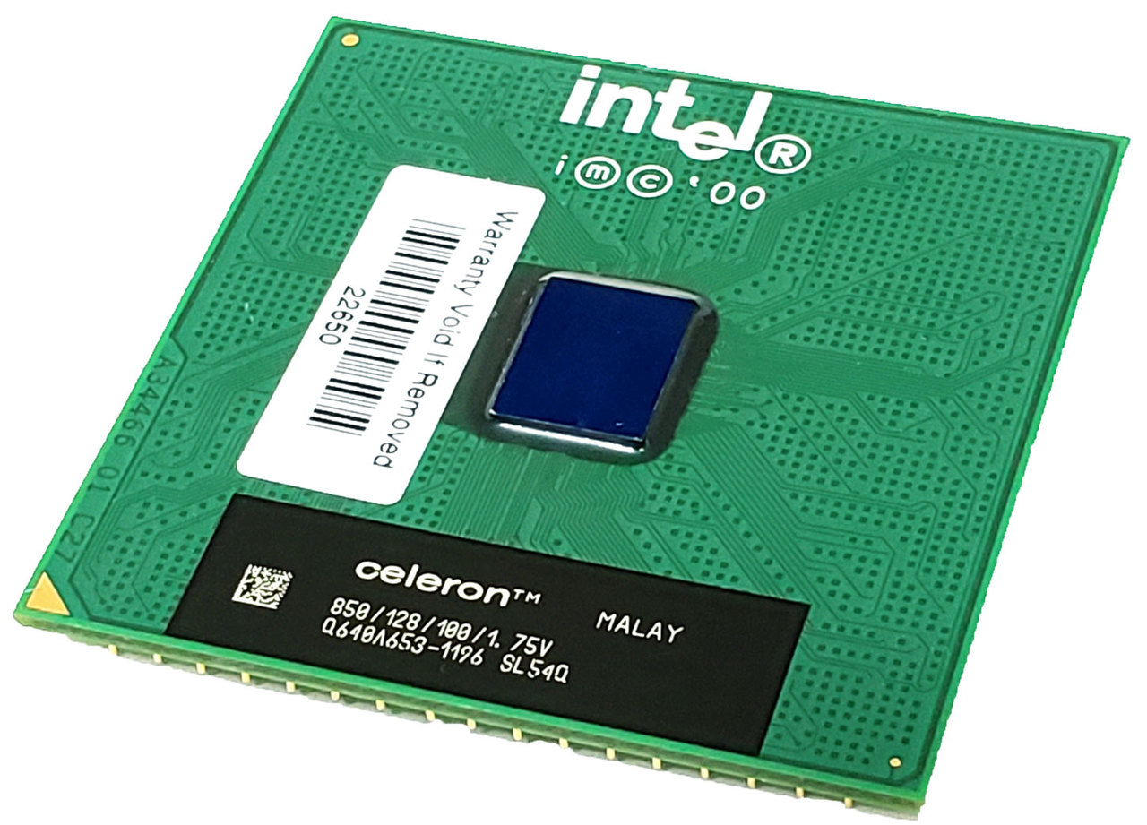 Intel SL54Q - 850Mhz 100Mhz 128K PGA370 Intel Celeron CPU