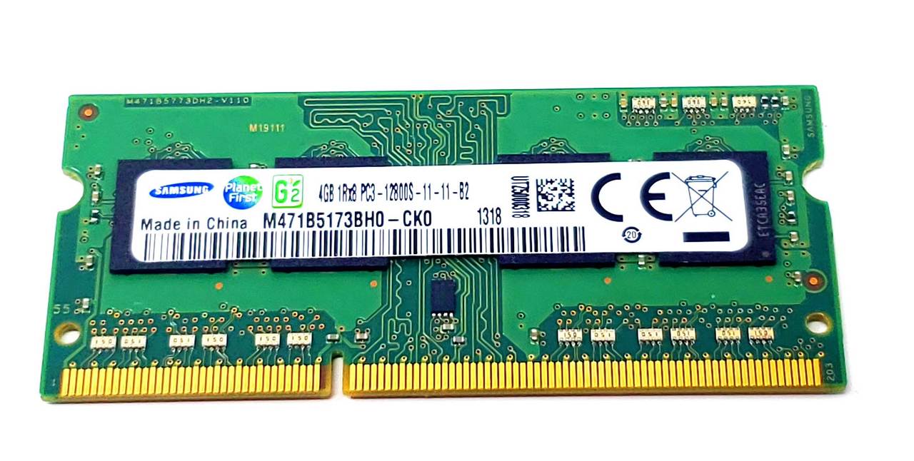 Elixir M2S4G64CB8HG5N-DI - 4GB (1x4GB) 1600Mhz PC3-12800S DDR3-1600 204-Pin  SODIMM Laptop Memory Ram - CPU Medics