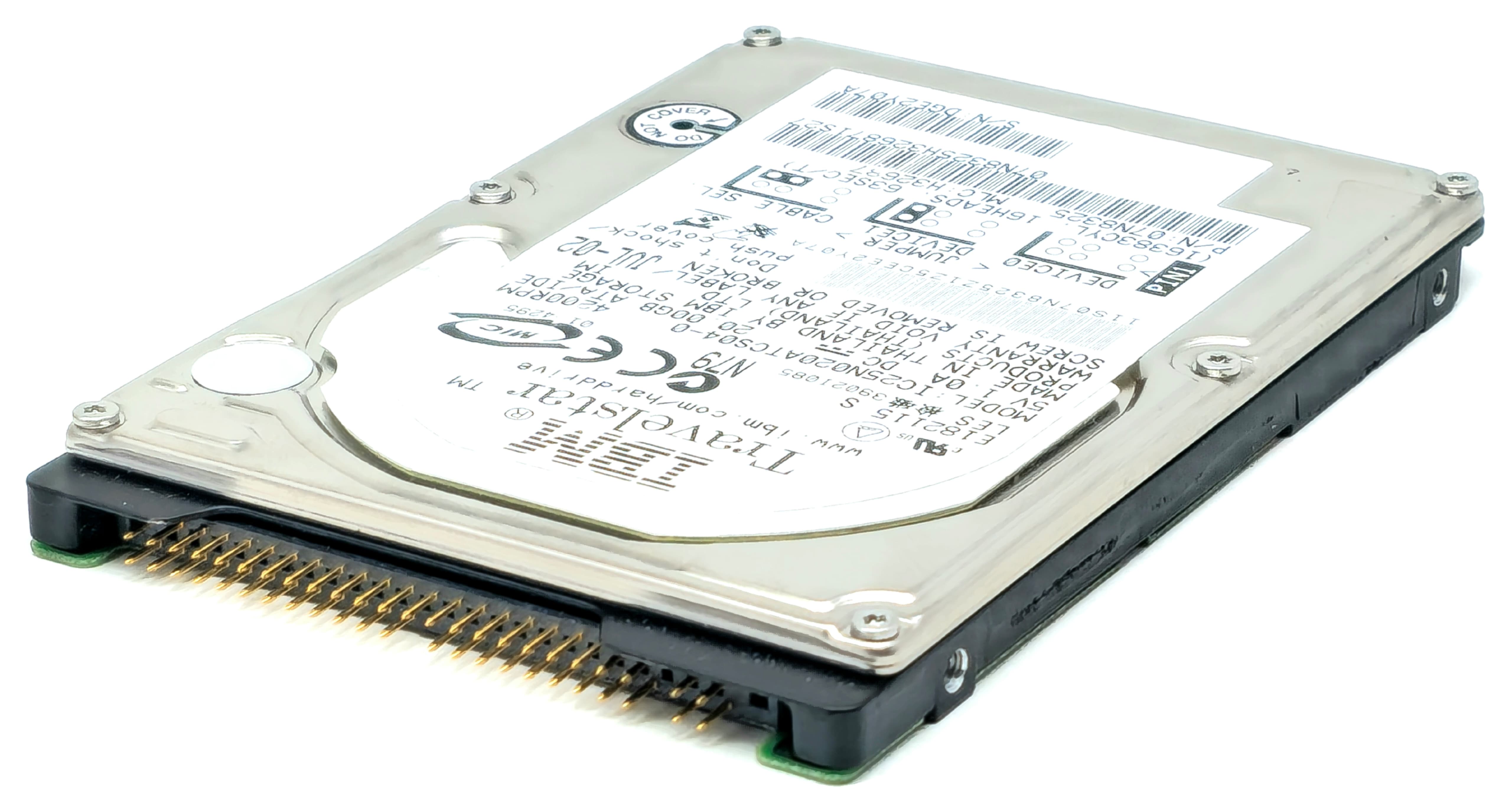 6T029 - 20GB 4.2K RPM IDE PATA ATA 2.5" Laptop Hard Drive