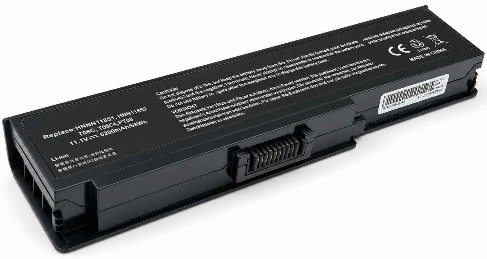 MN127 - 6-Cell Battery for Inspiron 1400 1410 1420 Vostro 1400