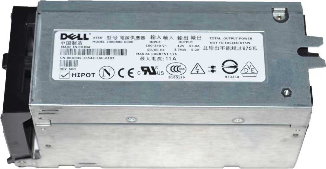 F4705 - 675W Hot-Plug Power Supply for PowerEdge 1800