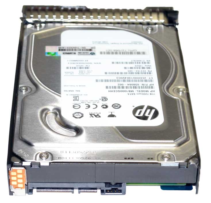 Hewlett-Packard (HP) MB1000GCEEK - 1TB 7.2K RPM 6G MDL LFF 3.5