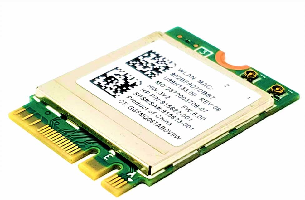 01AX711 - FRU Liteon RTL8822BE 2*2ac+BT4.x PCIE M.2 Module.
