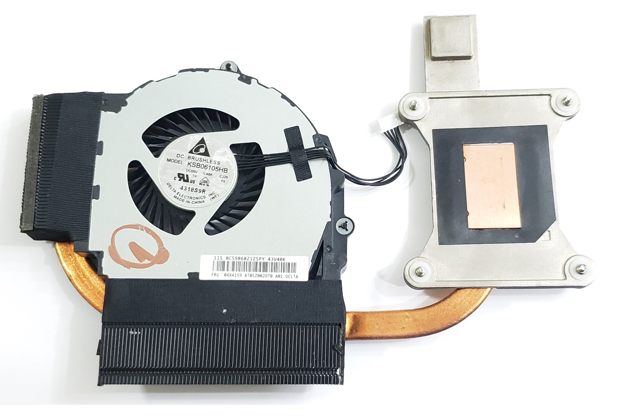 04X4159 - Fan Heatsink Thermal Module  Intel UMA SHB for ThinkPad Edge E440 E540