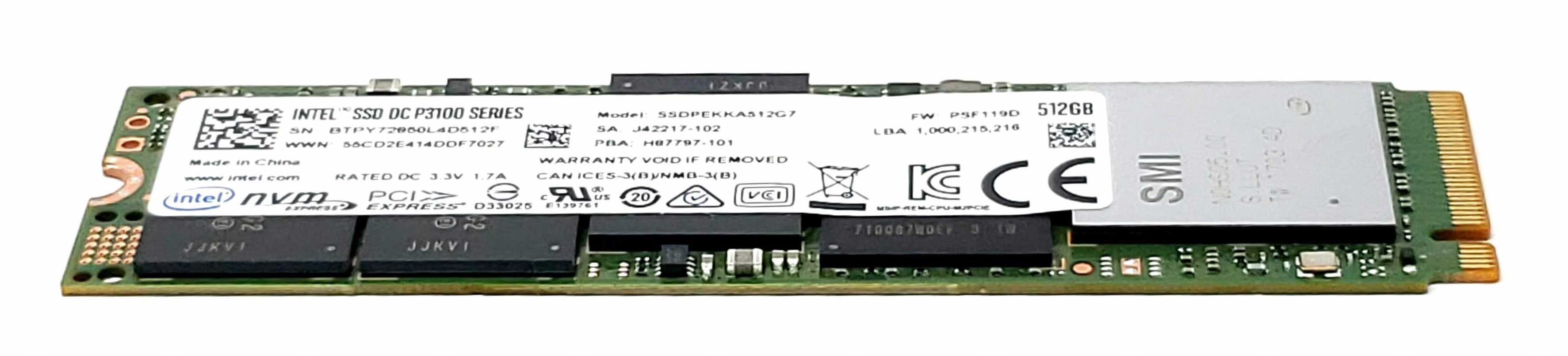 Lenovo 04X4480 - Lenovo SSD M.2 2280 PCIe FRU SSD 512GB 7mm