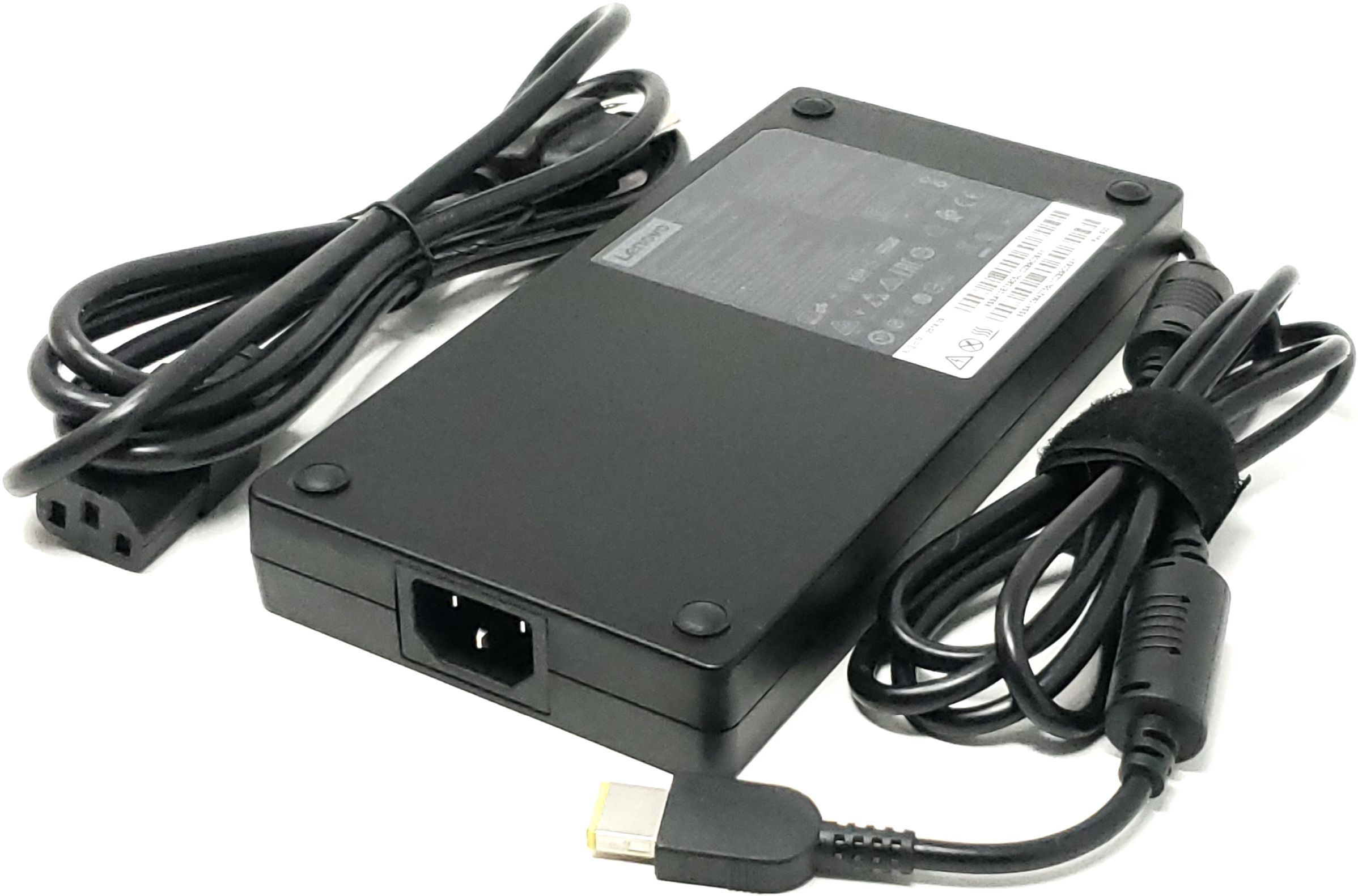 Lenovo ThinkPad 230W Slim Tip AC Adapter ( 4X20E75111 , Lenovo Original  Packaging) for All Slim Tip Connection Models, BLACK