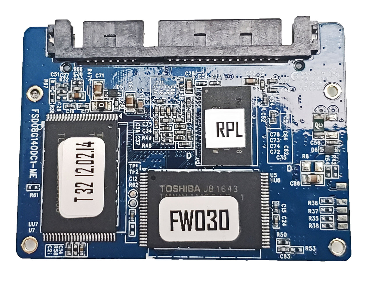 Toshiba THNSFB062GMSJ  - 62GB Half Slim SATA MO-297A 1.8" Industrial Solid State SSD Drive