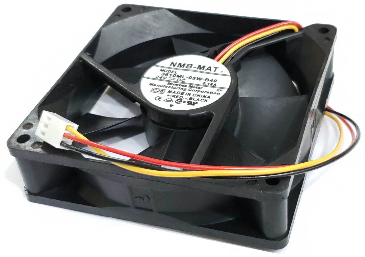 NMB 3610ML-05W-B49 - 24V 0.16A 3-Pin 90x90x25mm Cooling Fan