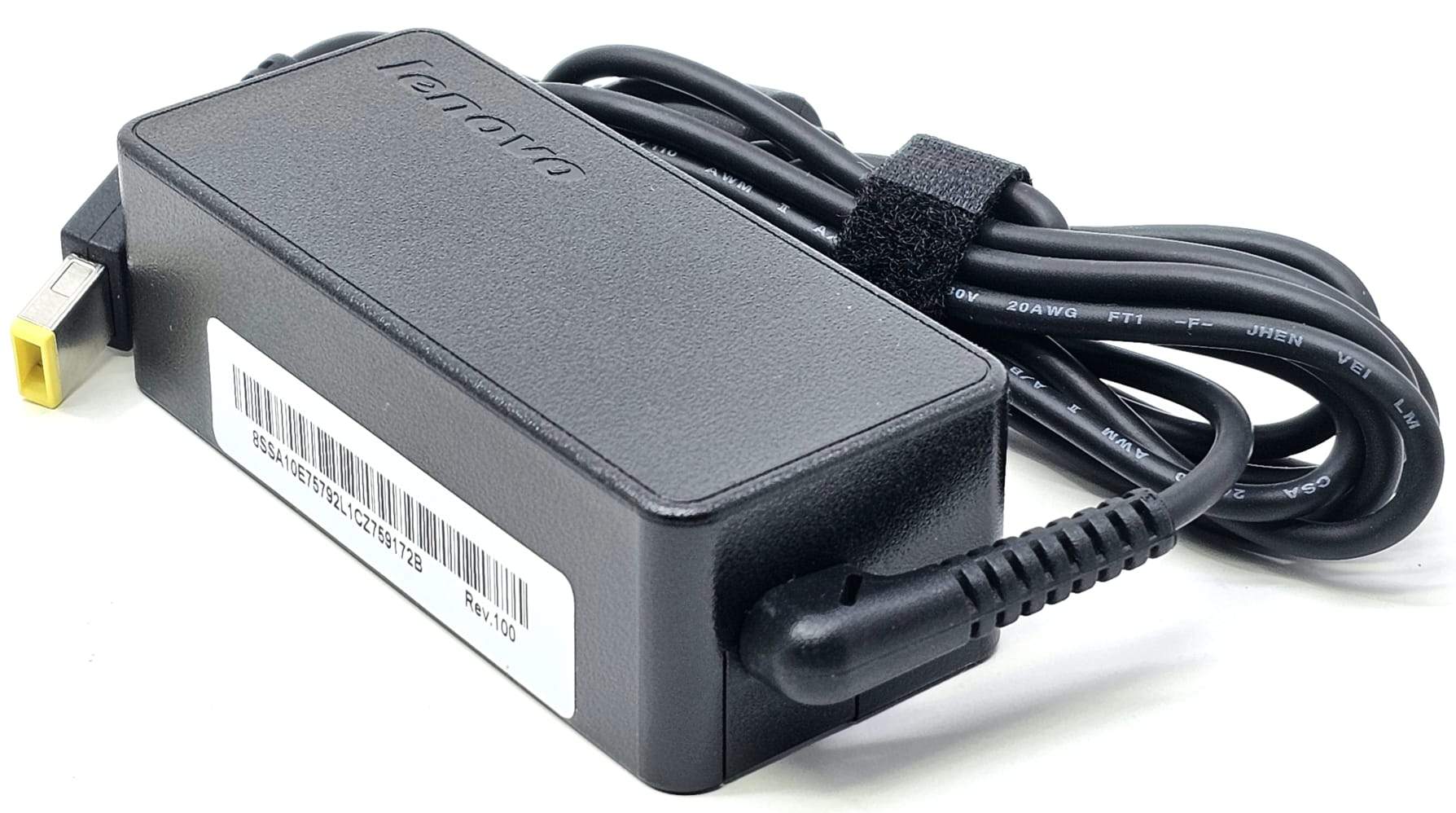 Lenovo ADLX45NCC2A - 45W 20V 2.25A Slim Yellow Square Tip AC Adapter - CPU  Medics