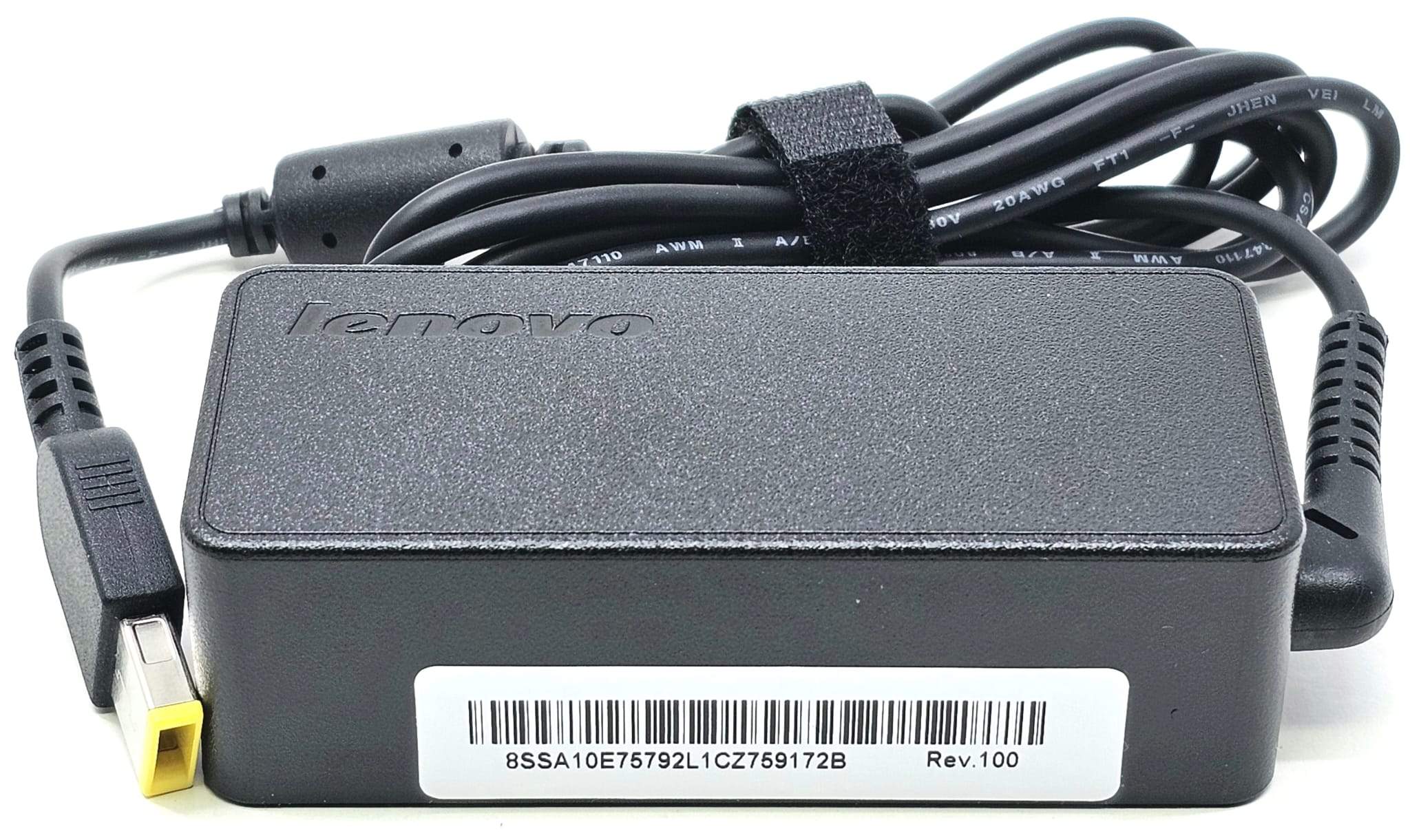 36200246 - 45W 20V 2.25A Slim Yellow Square Tip AC Adapter