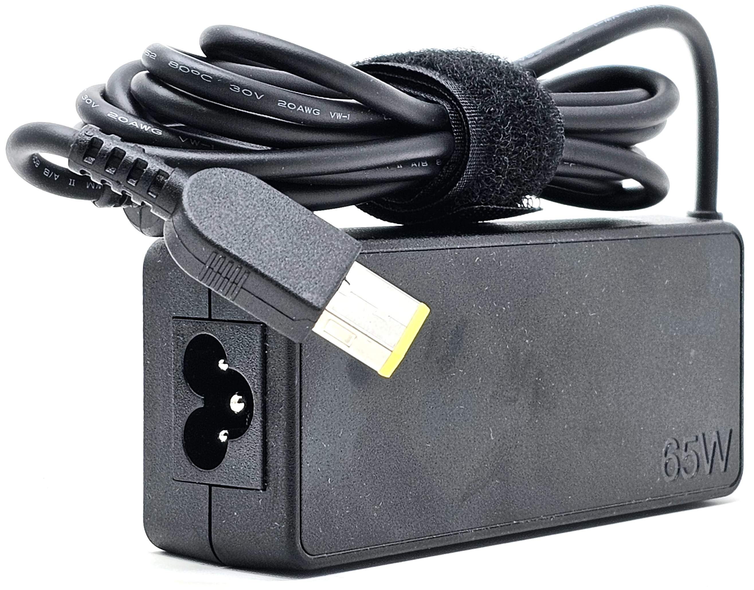 Lenovo ADLX65NLC2A - 65W 20V 3.25A Slim Yellow Square Tip AC Adapter for  IdeaPad ThinkPad Yoga - CPU Medics