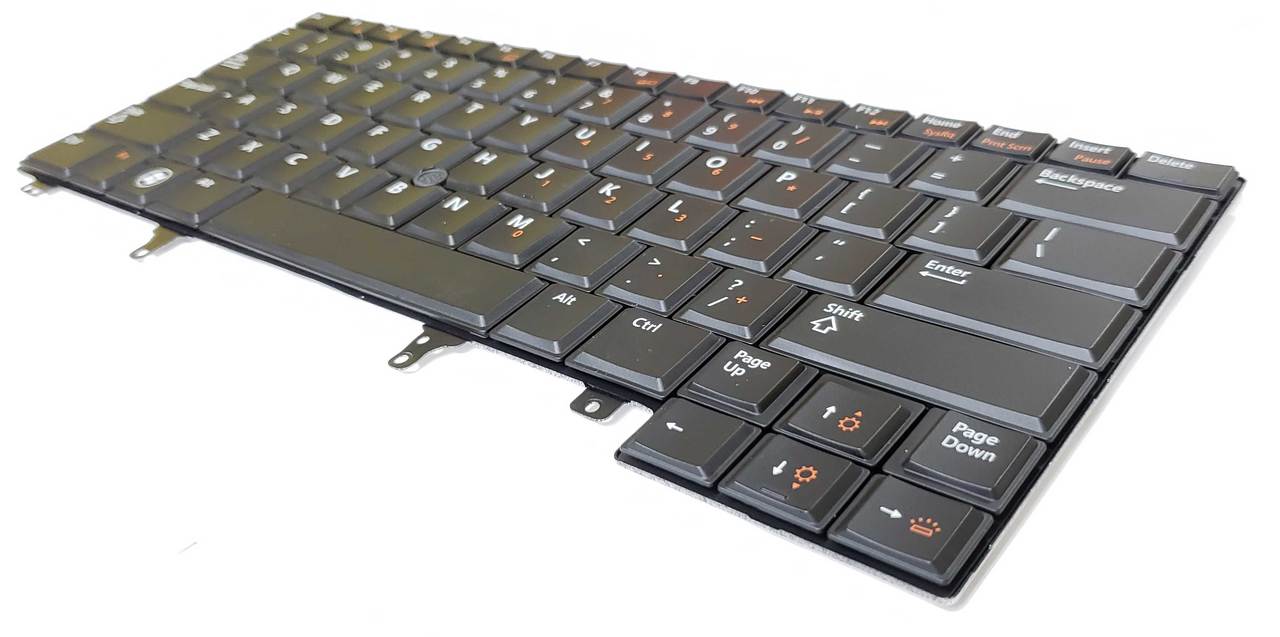 6037B0057201 - Black US Backlit Keyboard for Latitude E5420 E6320 E6420 E6440