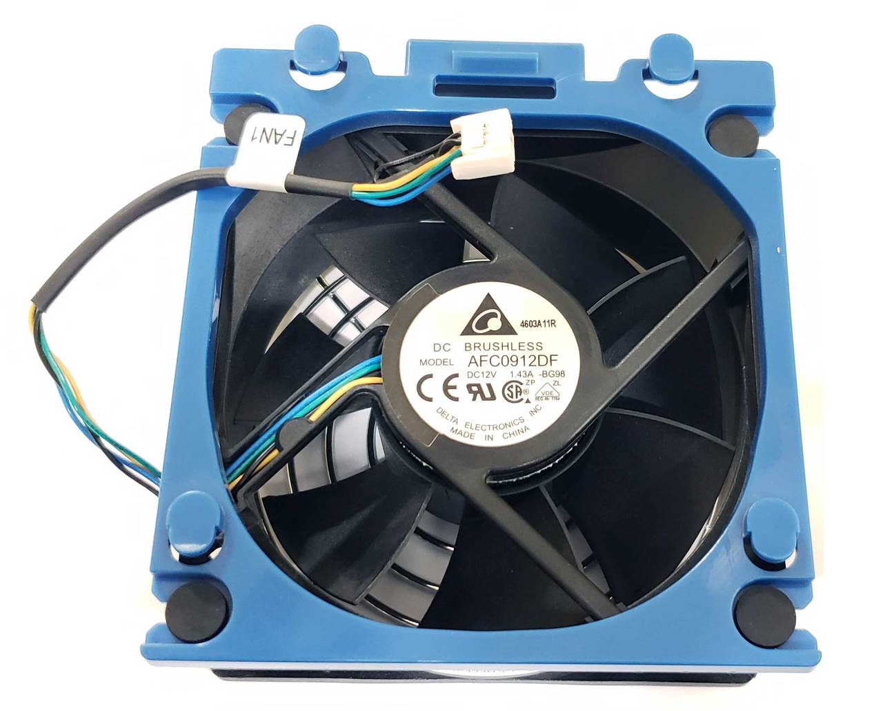 HP AFC0912DF -BG98 - 92x32mm 4U Rear System Fan Assembly for ML310e G8 V2 HP AFC0912DF -BG98 - 92x32mm 4U Rear System Fan Assembly for ML310e G8 V2