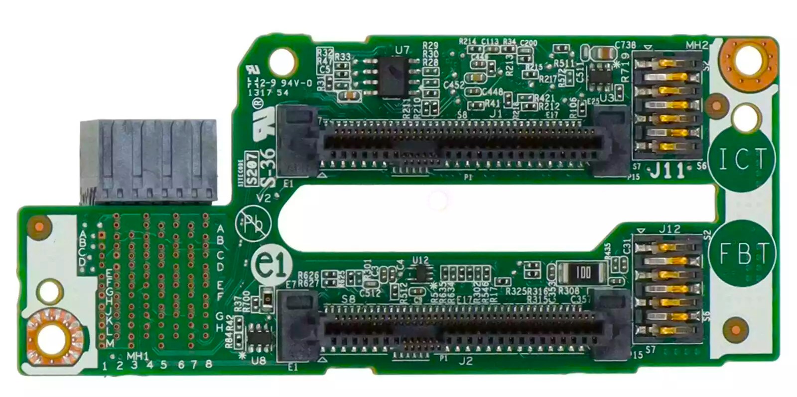 HP 877974-001 - PCA NVMe hard drive backplane - CPU Medics