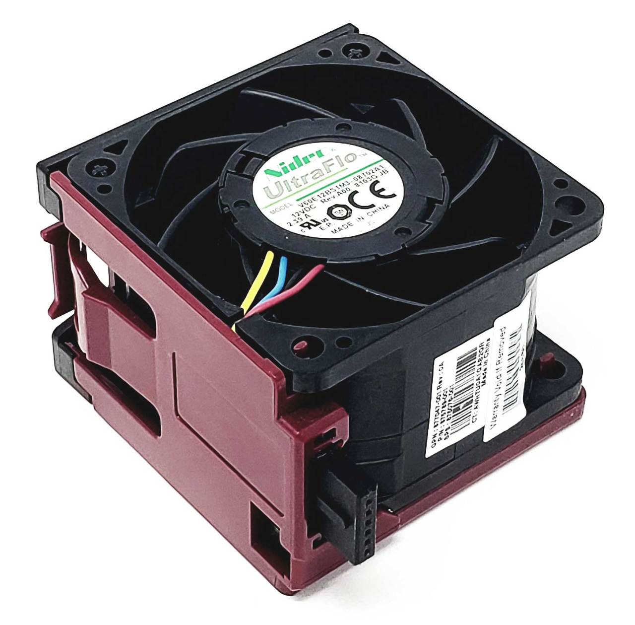 HP 870935-001 - 60mm High Performance Fan for ProLiant DL380 DL560 Gen10 G10 HP 870935-001 - 60mm High Performance Fan for ProLiant DL380 DL560 Gen10 G10