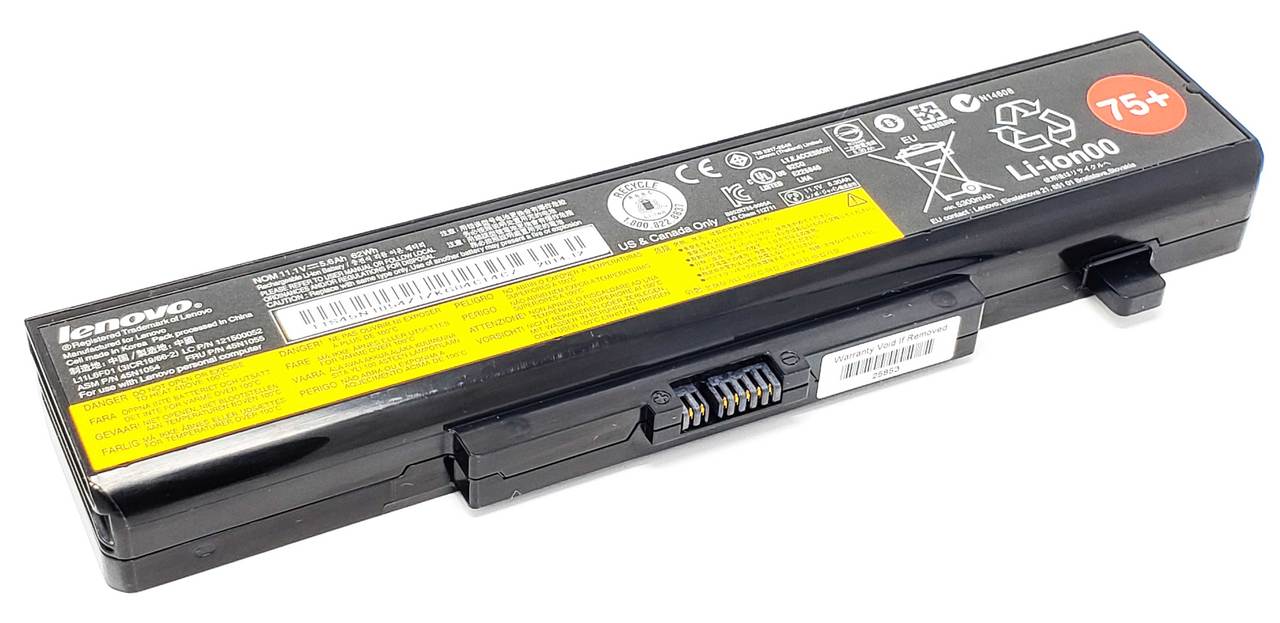 Lenovo G580① L11M6Y01 - 62Whr Battery 75+ for IdeaPad G480 G580 G585 Y480 Y580