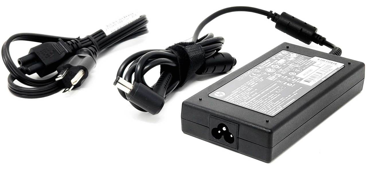 HP 801637-001 - 120W 19.5V 6.15A 7.4mm x 5.0mm Right Angle Tip AC Adapter for HP Envy Pavilion AIO Touchsmart