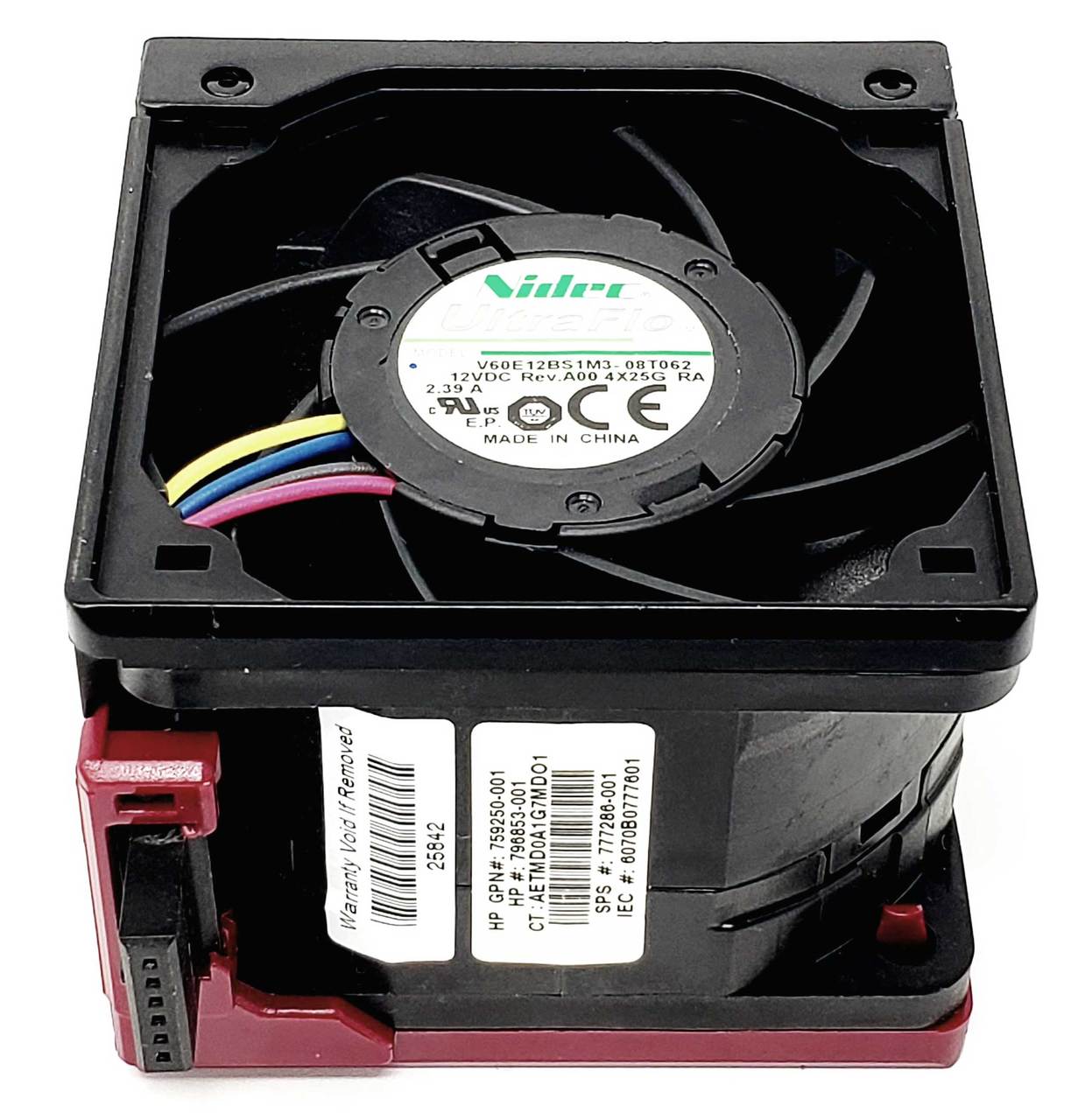 HP 796853-001 - 60mm High Performance Hot Plug Fan Module for ProLiant DL380 DL560 Gen9 G9